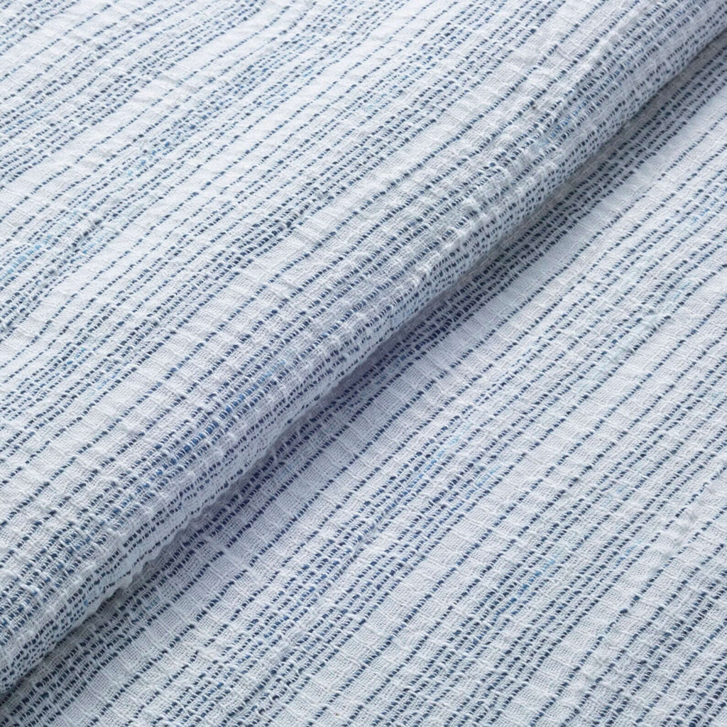 Japanese Premium kasuri crepe fabric Mensya-bunjin by the yard full view c | BANSYO