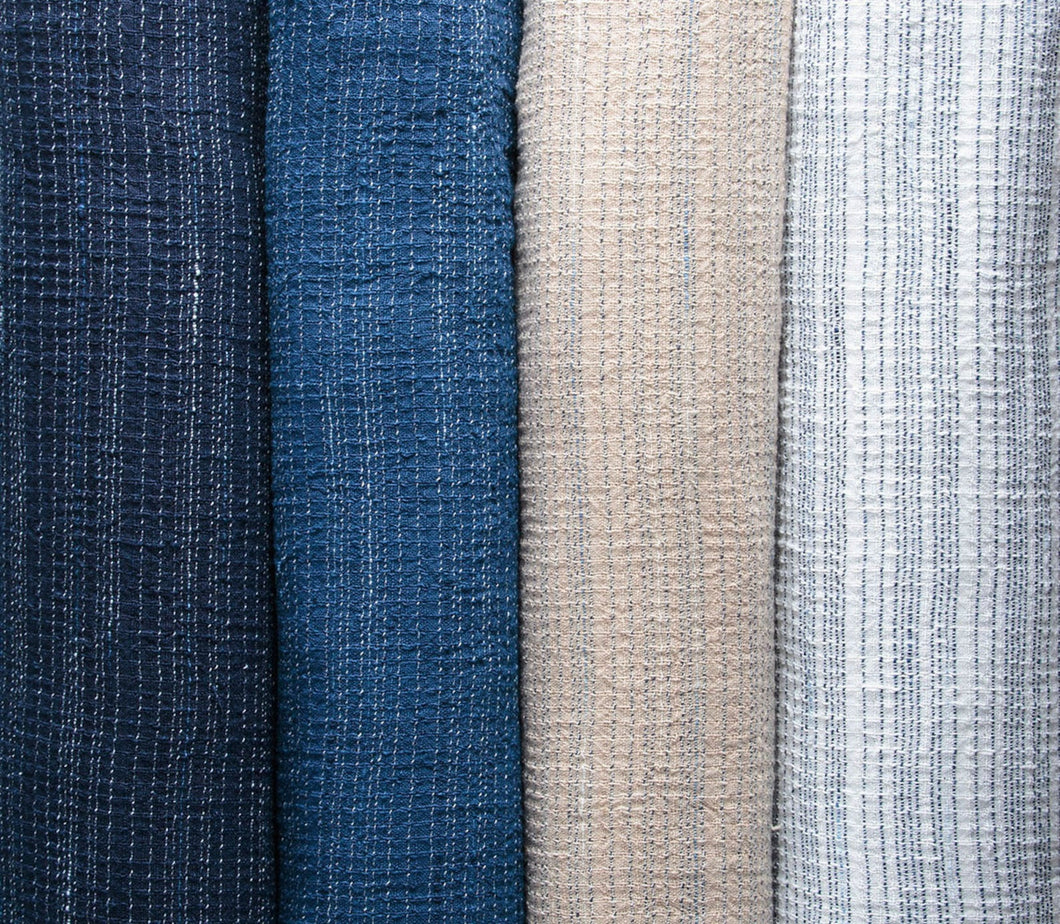 Kasuri fabric By the yardMensya-bunjin, kasuri fabric (crepe)