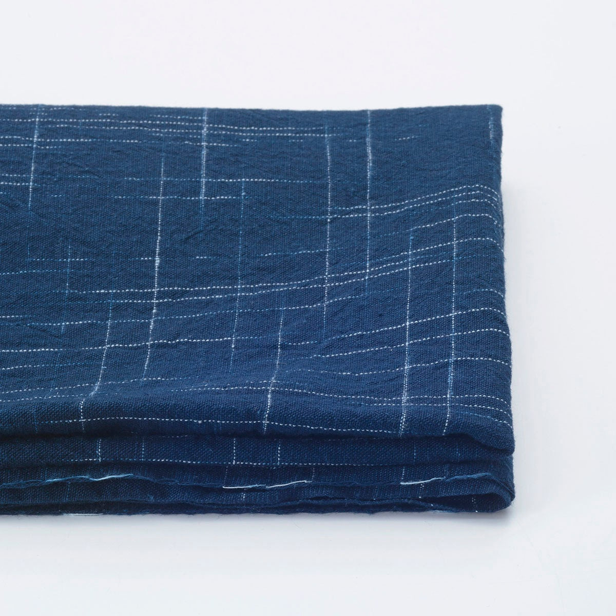 Japanese Indigo Kasuri Cotton Fabric Komaka Midare Ikat Pattern – Yard pattern | BANSYO