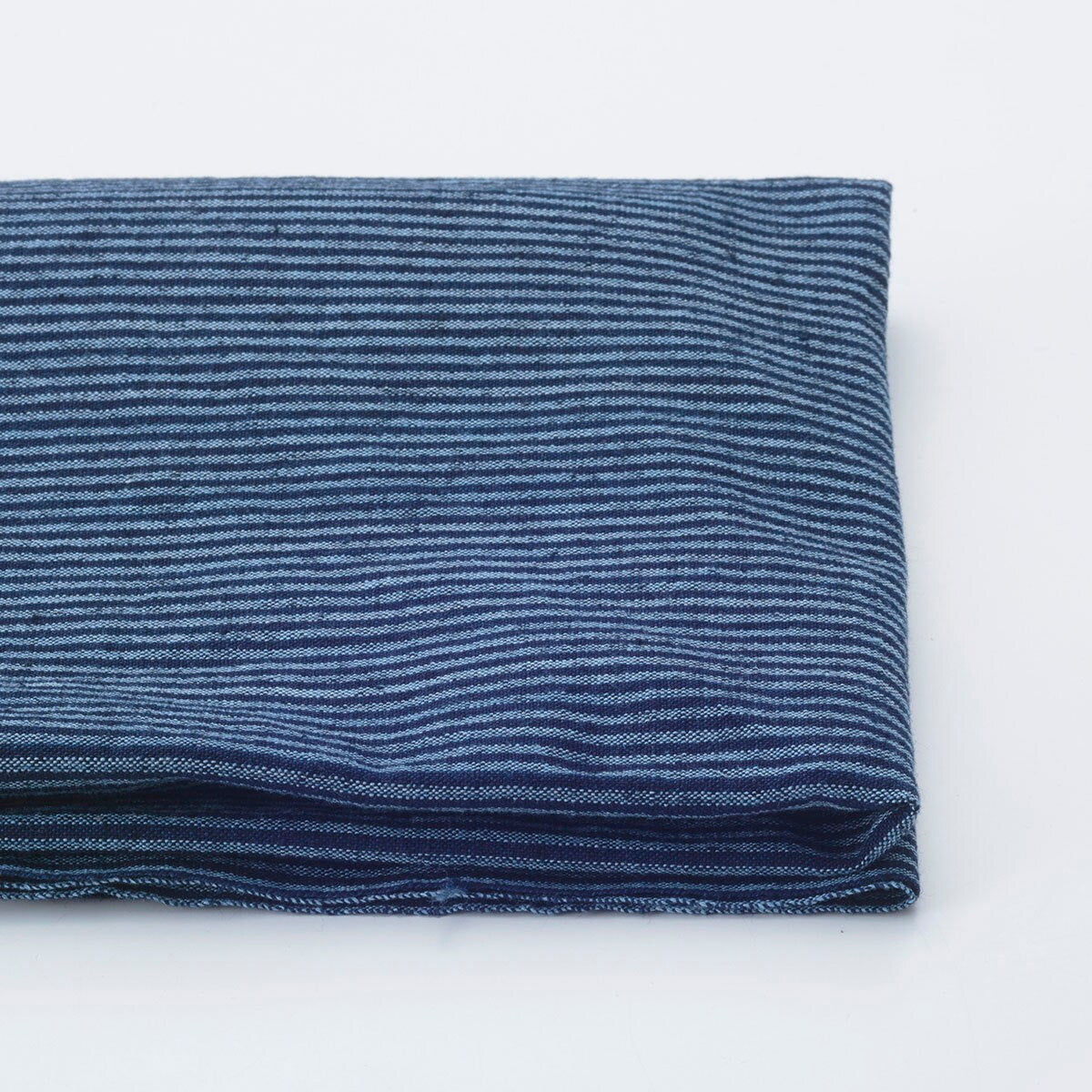 Japanese indigo fabric Sendai stripes traditional cotton 100cm width fabric by the yard fabric pattern | BANSYO
