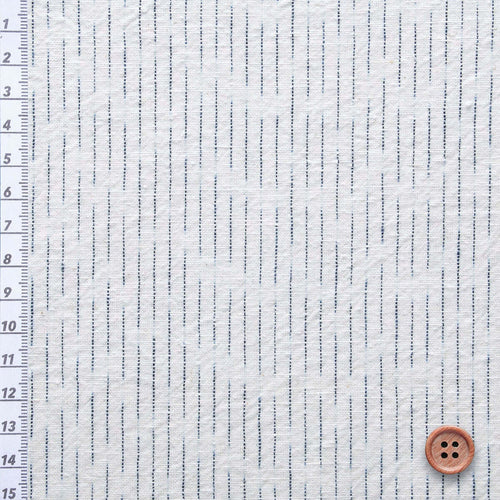 Japanese cotton Chiri Kasuri Fabric Scattered Ikat 100cm Width by the yard texture | BANSYO