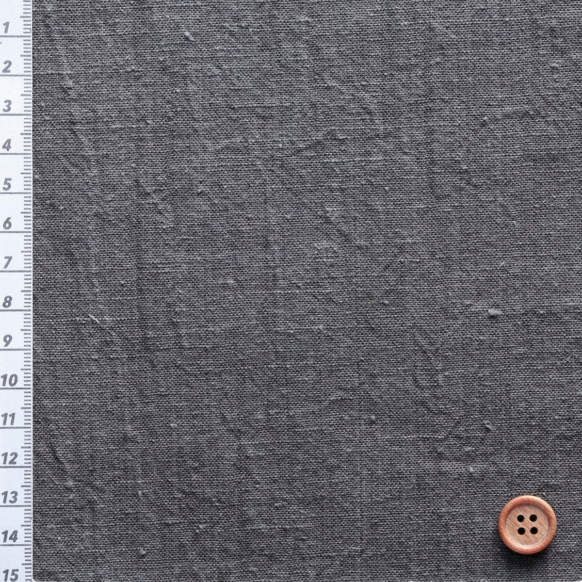 Japanese Cotton Fabric Fushi-ori Thin Gray Hand-Dyed Sumizome by the yard texture | BANSYO