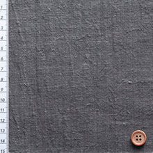 Load image into Gallery viewer, Charcoal fabric by the yard, Japanese fabric, Fushi-ori thin (gray)

