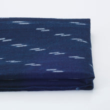 Load image into Gallery viewer, indigo kasuri fabric by the yard, Cotton fabric, Japanese fabric, Suiden(paddy field)
