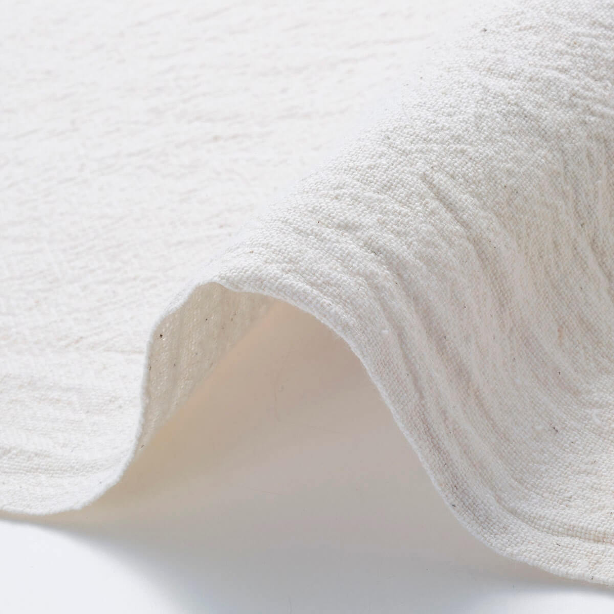 Japanese Cotton Fabric Fuuai ecru by the yard detail | BANSYO