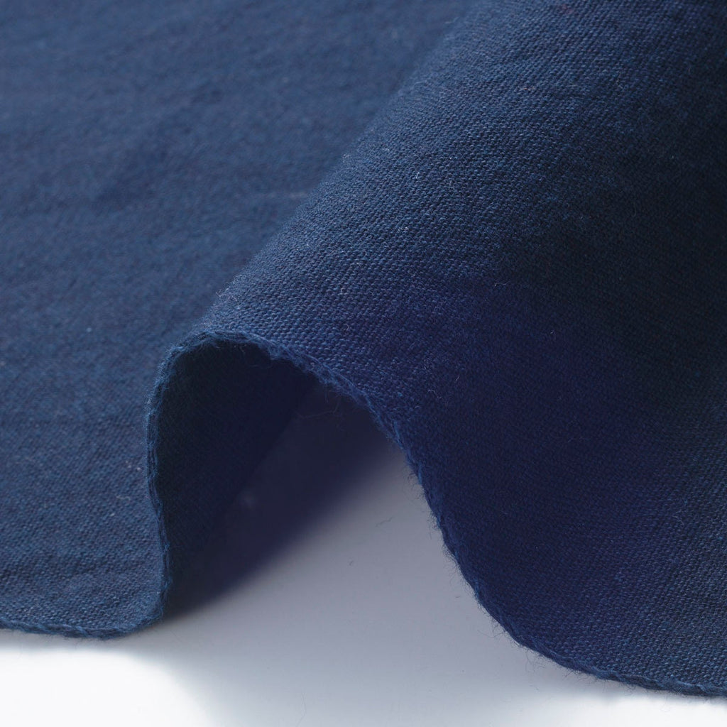 Japanese Indigo Heavy Cotton Fabric Fushi-ori 119cm Width – Yard detail | BANSYO