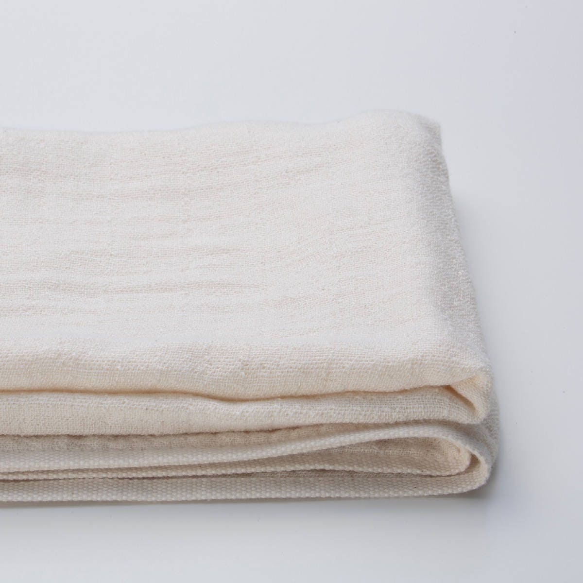 Japanese Premium Gauze ecru fabric Senshu 2.5-layered fabric pattern | BANSYO