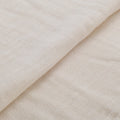 Japanese Premium Gauze ecru fabric Senshu 2.5-layered close up | BANSYO