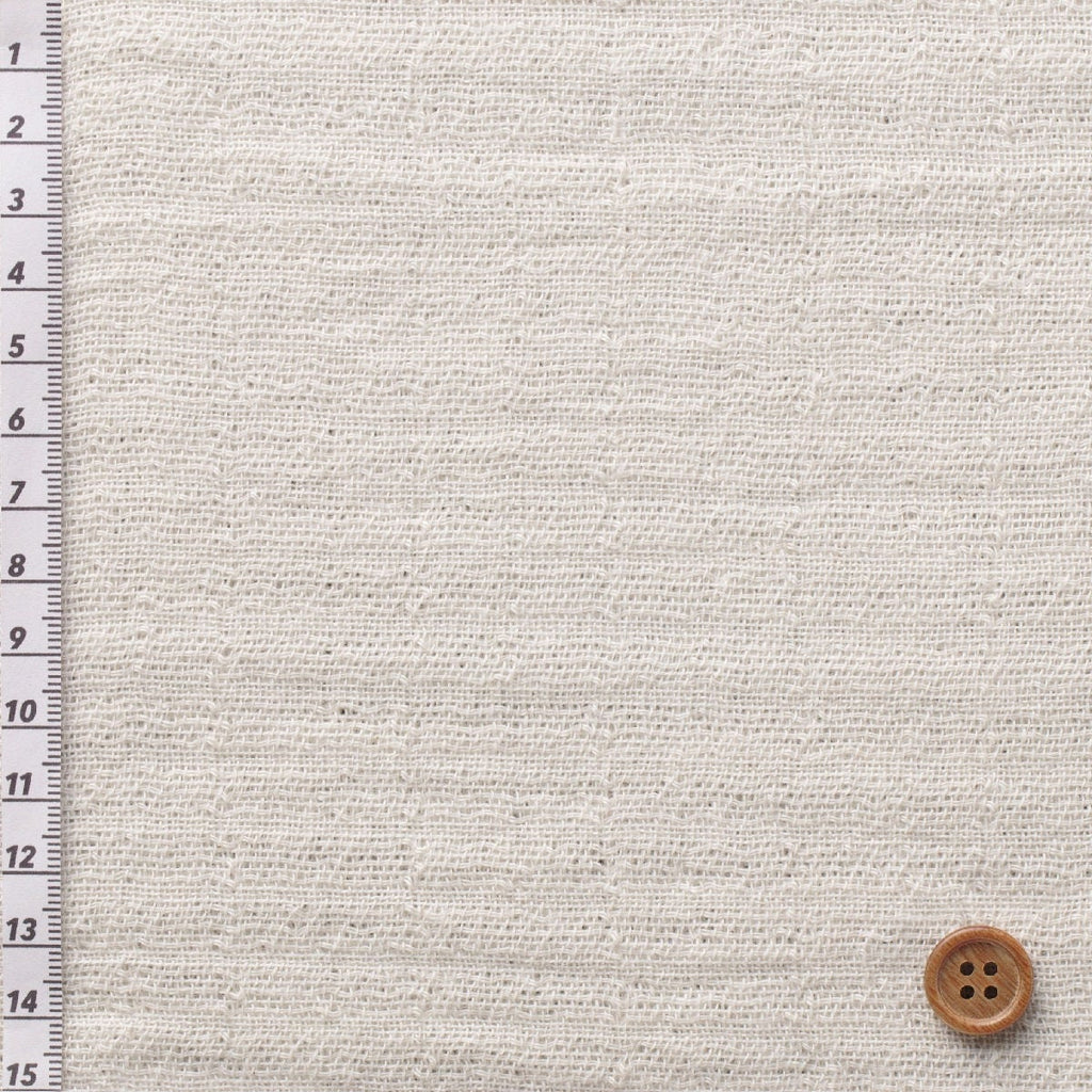 Japanese Premium Gauze ecru fabric Senshu 2.5-layered texture | BANSYO