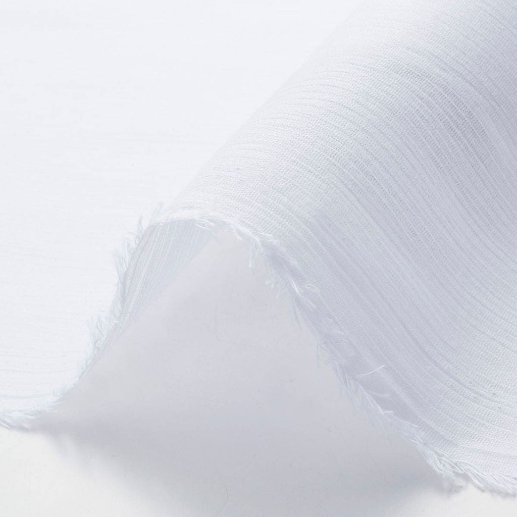 Japanese Cotton Hemp Takashima Crepe fabric detail | BANSYO