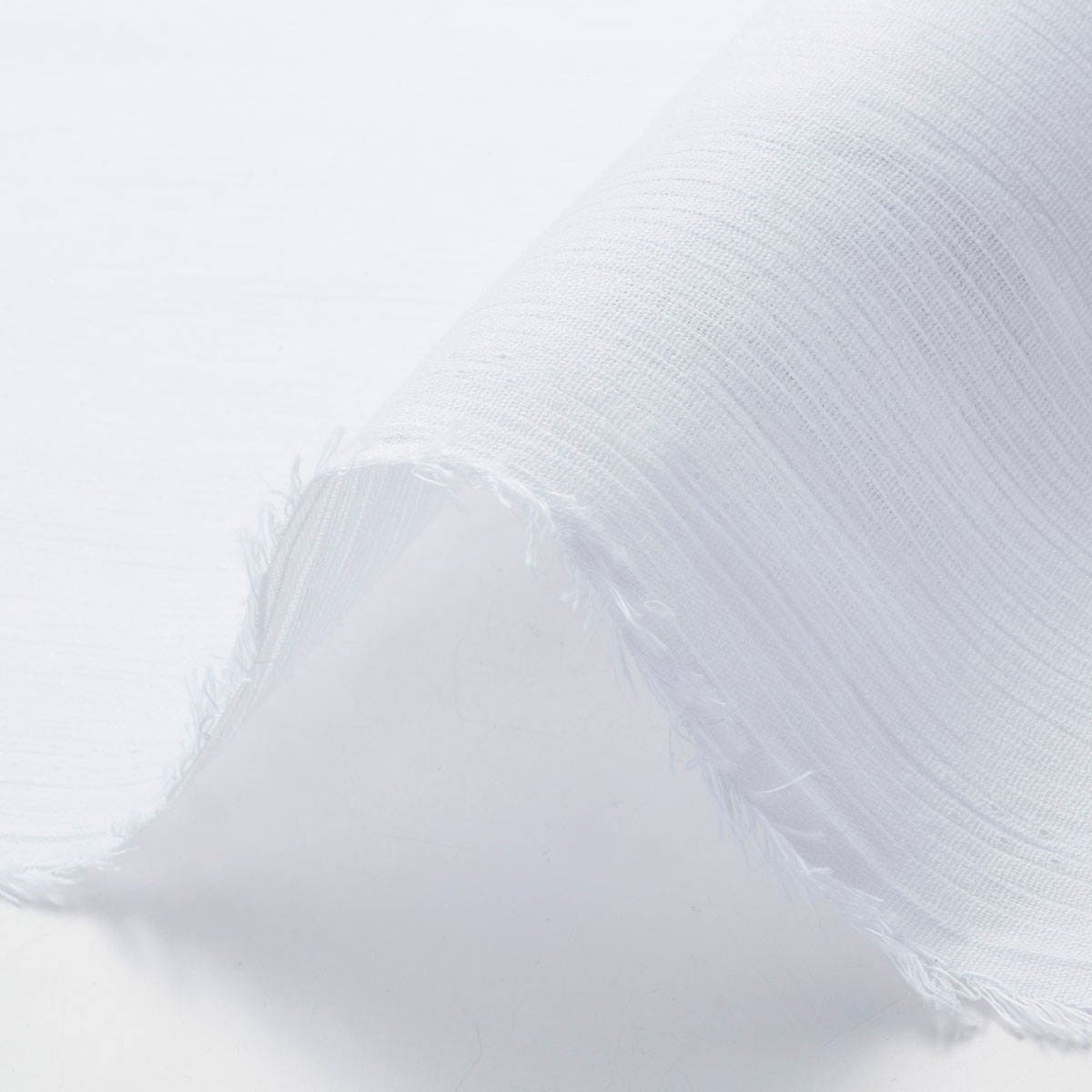 Japanese Cotton Hemp Takashima Crepe fabric detail | BANSYO