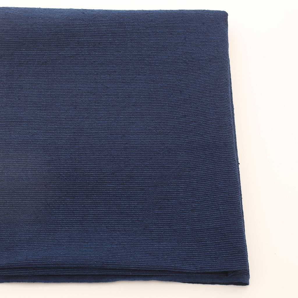 Japanese Indigo Cotton Sensuji fine vertical stripe 1m Width – Yard fabric pattern | BANSYO