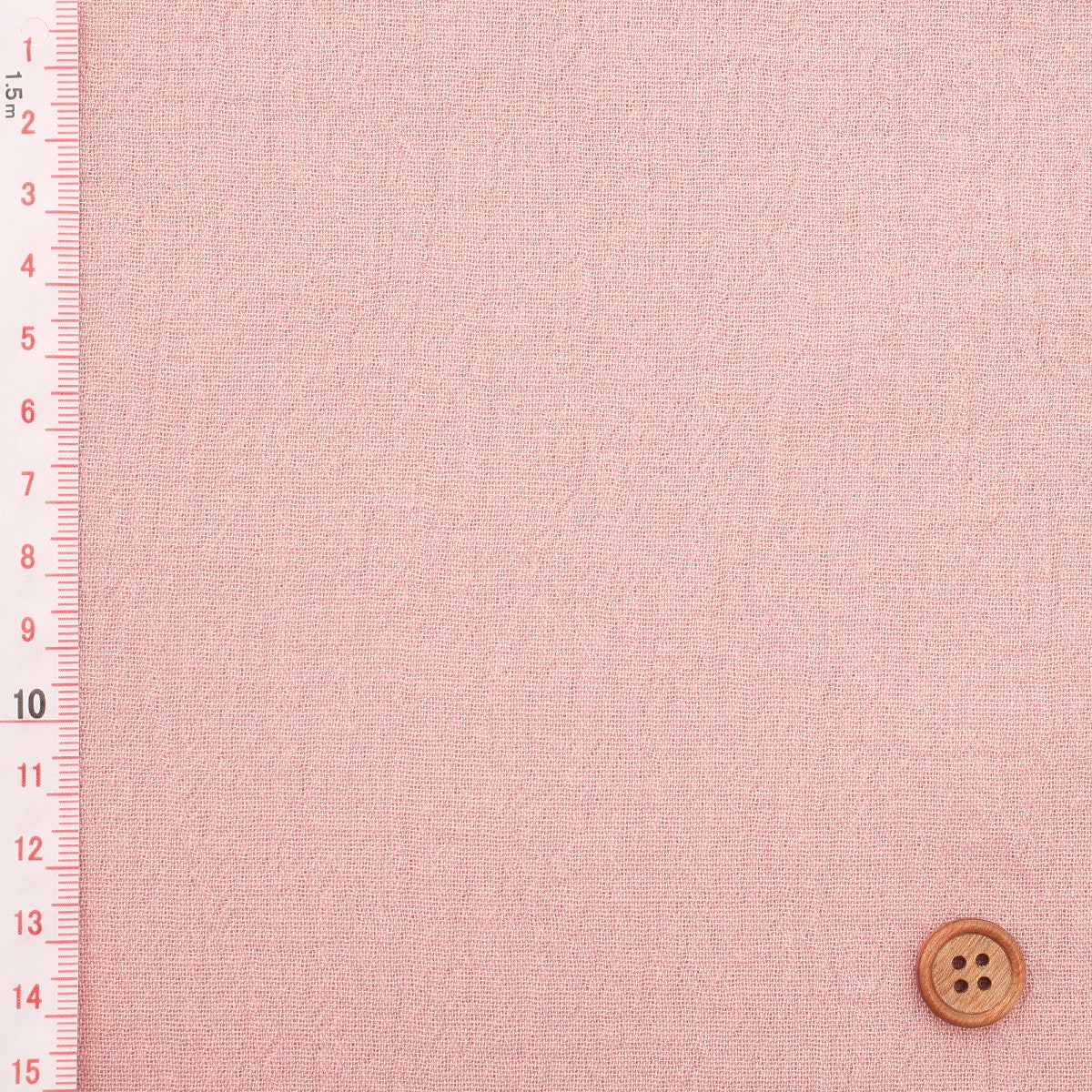 Japanese premium fabric Fuuai-Akane madder natural plant dyed crepe lightweight cotton fabric by the yard texture | BANSYO