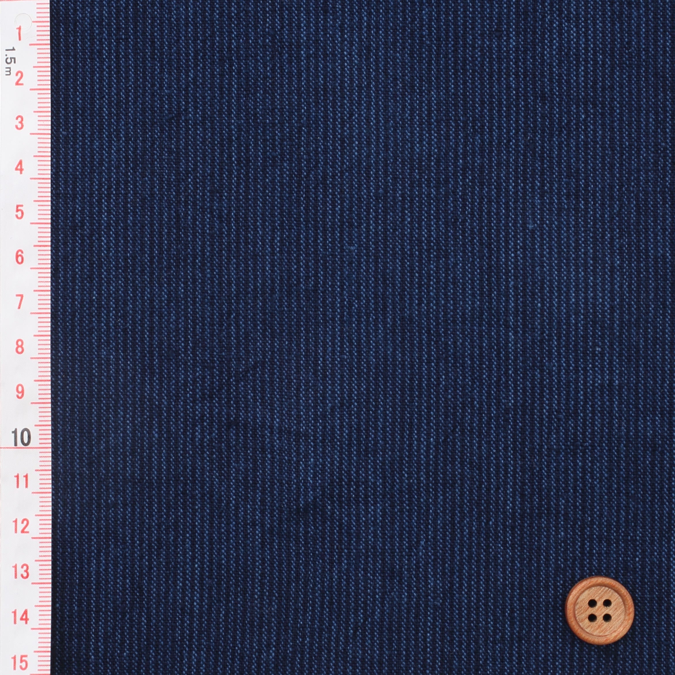 Japanese Indigo Cotton Sensuji fine vertical stripe 1m Width – Yard texture | BANSYO