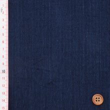 Load image into Gallery viewer, Indigo stripe fabric by the yard, Japanese fabric, Sensuji (one thousand streaks), Indigo Fabric
