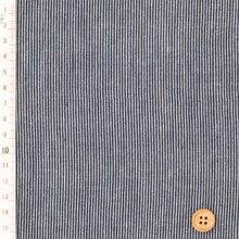 Load image into Gallery viewer, Japanese stripe fabric, Mansuji (ten thousand streaks) Indigo Fabric
