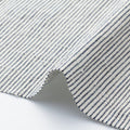 Japanese Premium fabric Shiro shima White stripes by the yard detail | BANSYO