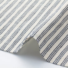 Load image into Gallery viewer, Cotton fabric by the yard, Sanbon-shima(White stripes)
