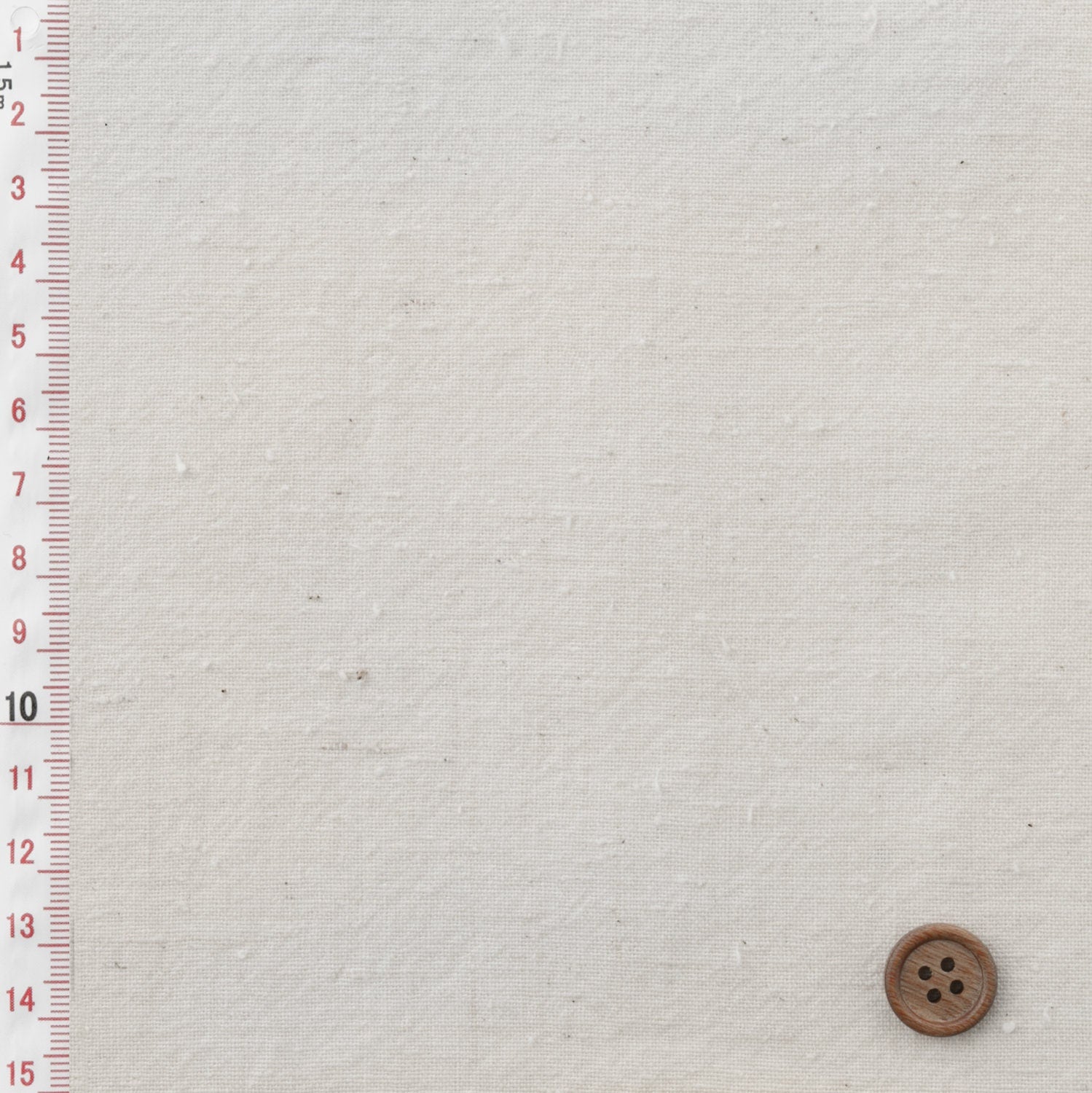 Japanese Premium Fushi-ori ecru fabric White by the yard texture | BANSYO