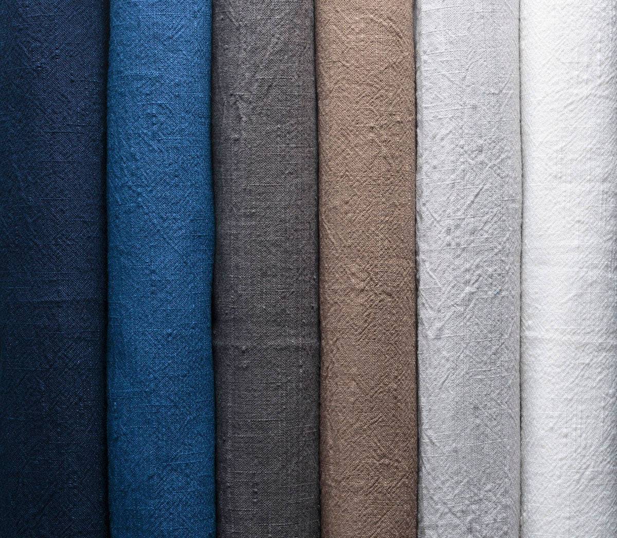 Japanese Slub Cotton Fabric – Futo-fushi – Midweight Textured Weave by the Yard