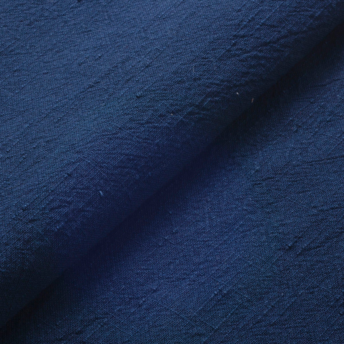Japanese Slub Cotton Fabric – Futo-fushi – Midweight Textured Weave by the Yard