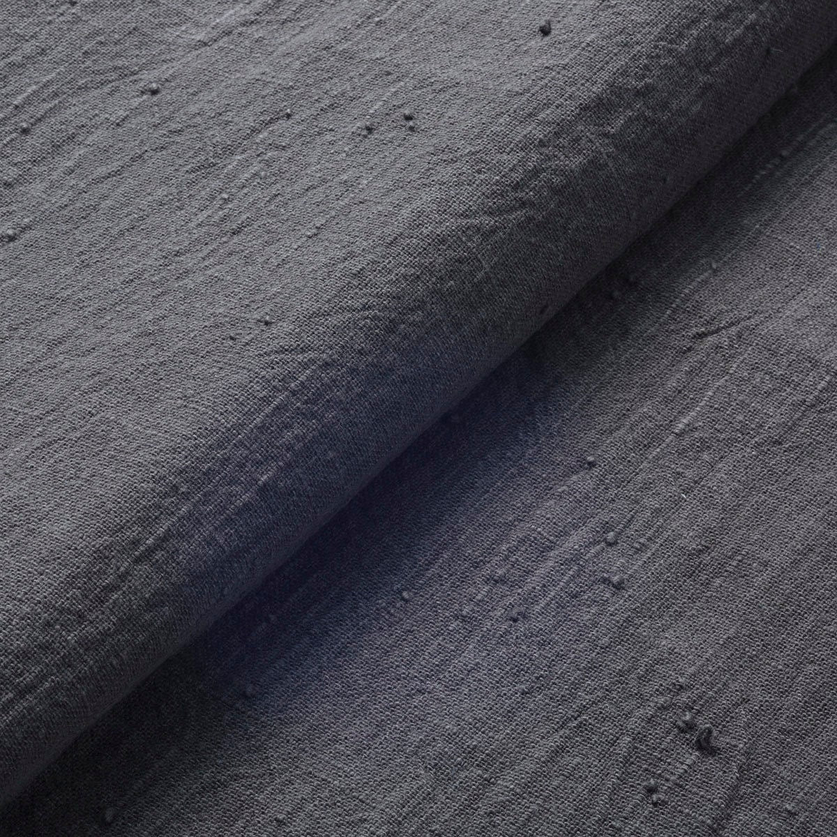 Japanese Slub Cotton Fabric – Futo-fushi – Midweight Textured Weave by the Yard