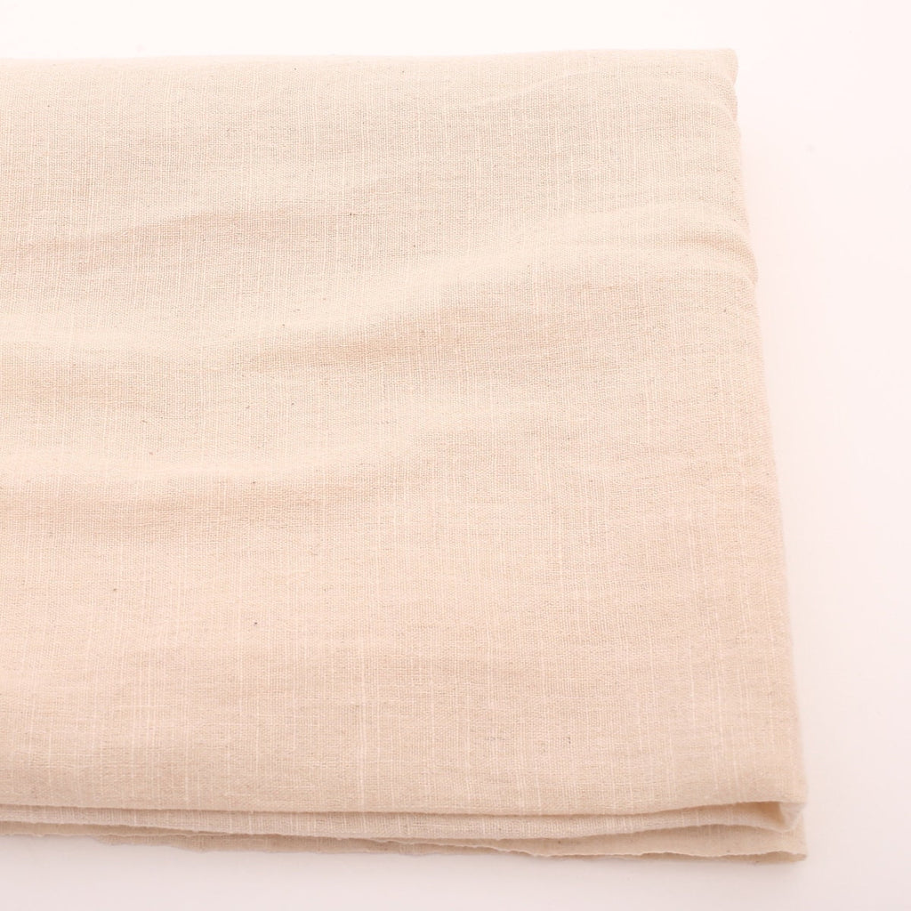Indigo-Dyed Cotton Hemp Fabric by the yard– Menasa Fushiori from Japan – Light & Breathable