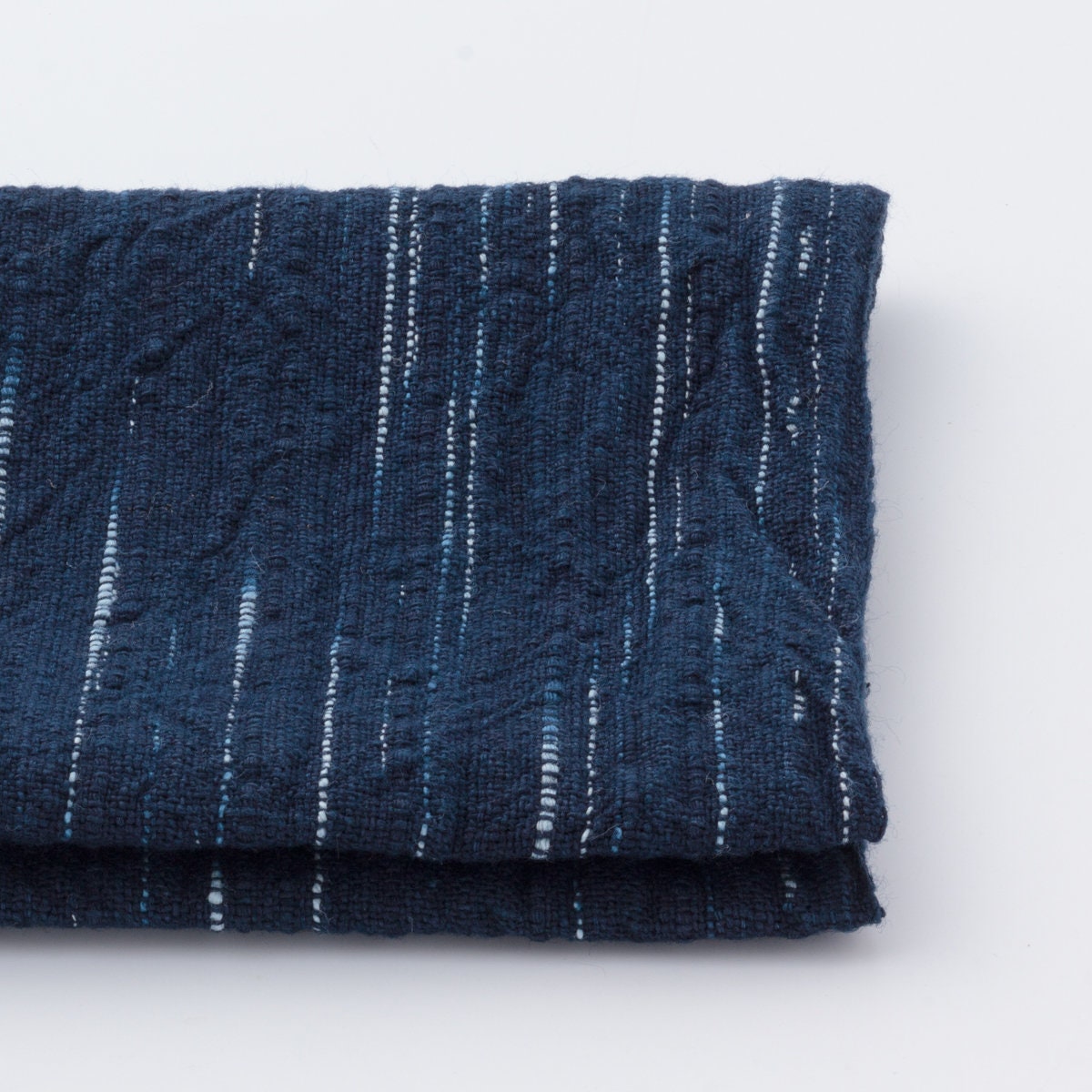 Japanese Cotton Fabric Hakeme brush marks blue and white By the yard fabric pattern | BANSYO